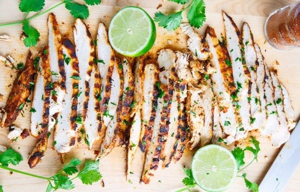 Курица на гриле по-мексикански Курица на гриле по-мексикански