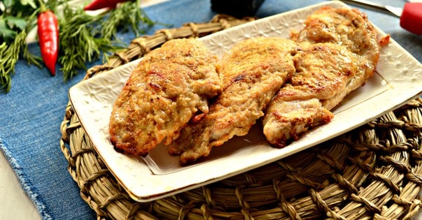 Куриные отбивные на сковороде Куриные отбивные на сковороде