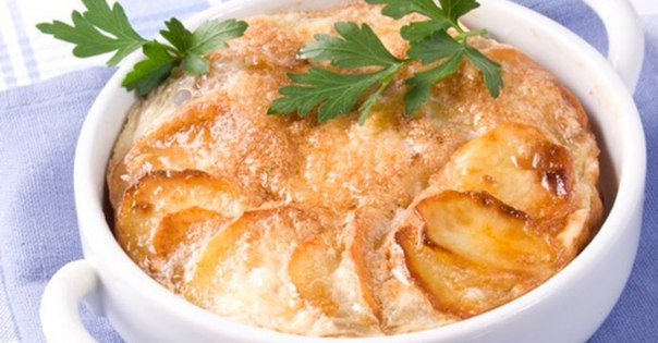 Яичница с картофелем Яичница с картофелем