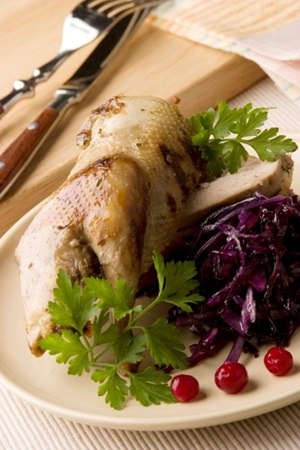 Жареная куропатка с пряностями Жареная куропатка с пряностями