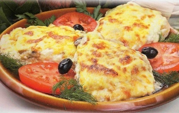 Куриные грудки "по-французски" Куриные грудки "по-французски"