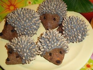 Пирожное "Ежи"