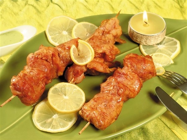 Шашлык с лимоном Шашлык с лимоном