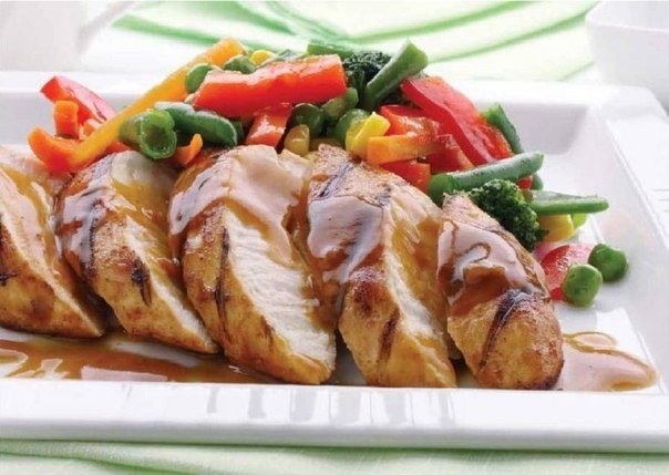 Запеченная курица под горчичным соусом Запеченная курица под горчичным соусом
