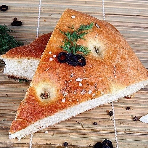 Итальянская лепешка фокачча Итальянская лепешка фокачча