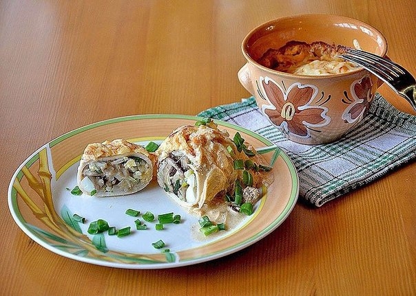 Кальмары в горшочке. Кальмары в горшочке.