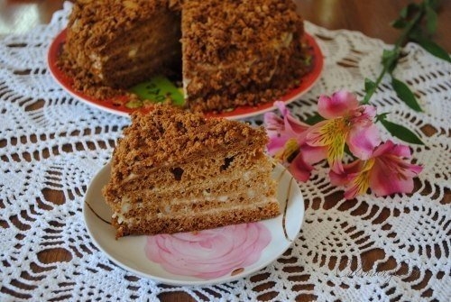 Легкий медовик Легкий медовик