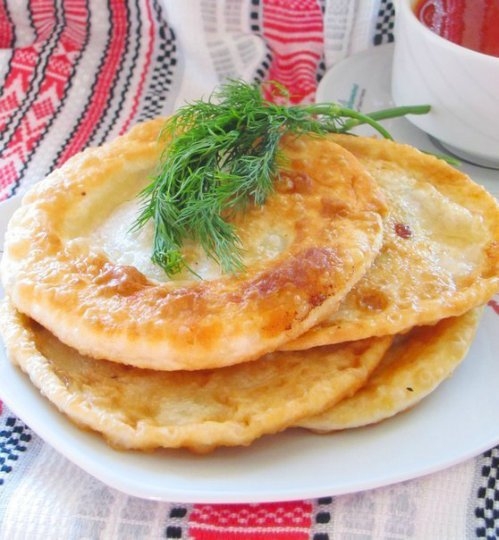 Хрустящие лепешки с нежной начинкой
