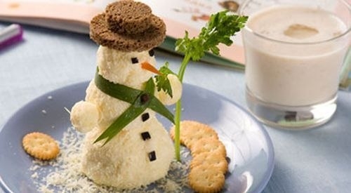 Салат закусочный «Снеговик» Салат закусочный «Снеговик»