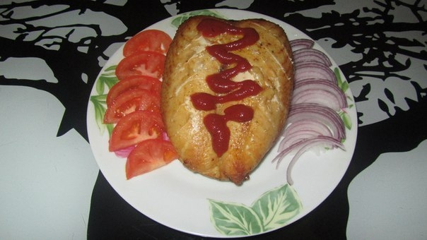 КУРИНАЯ ГРУДКА ЗАПЕЧЕННАЯ В ДУХОВКЕ