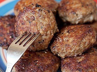 Куриные котлеты с куриными сердечками Куриные котлеты с куриными сердечками