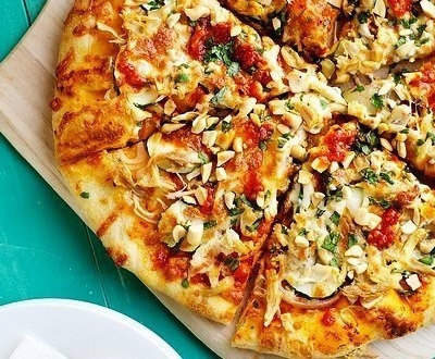 Пицца с курицей по тайски Пицца с курицей по тайски
