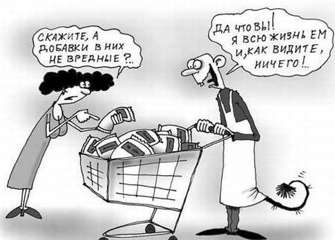 Вредные пищевые добавки с кодом Е (сохраните!) Вредные пищевые добавки с кодом Е (сохраните!)