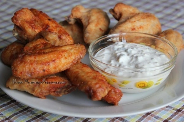 Куриные крылышки 'баффало'