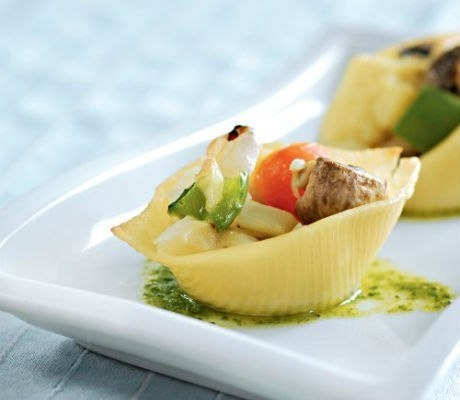Ракушки с овощами и грибами рецепт: Ракушки с овощами и грибами рецепт: