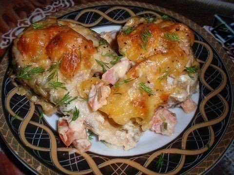 Вкусненькая рыбка по-гречески Вкусненькая рыбка по-гречески