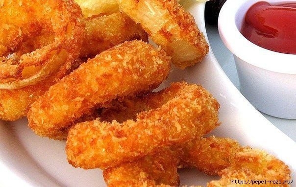 Луковые кольца - потрясающая закуска!