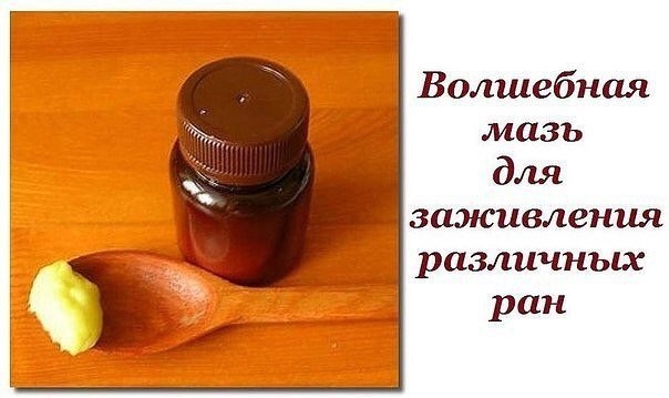 Волшебная мазь для заживления различных ран.