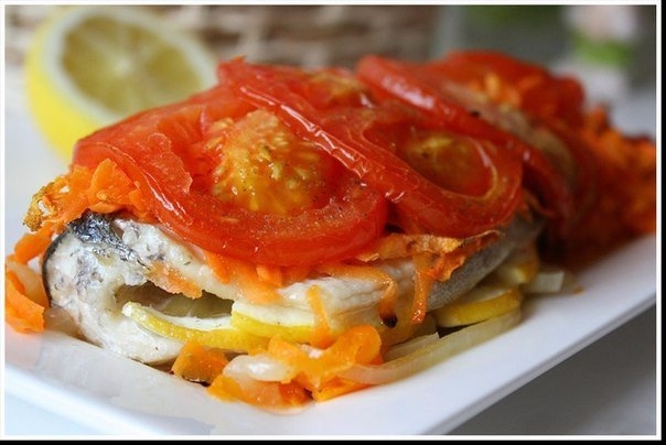 РЫБА, ЗАПЕЧЕННАЯ В ФОЛЬГЕ.