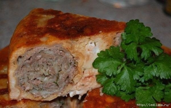 Пирог "Ленивец заливной"