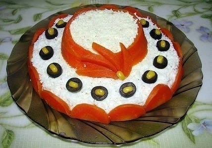 Салат &laquo;Дамская шляпа&raquo;