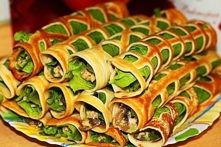 Блинная закуска «Макраме» Блинная закуска «Макраме»