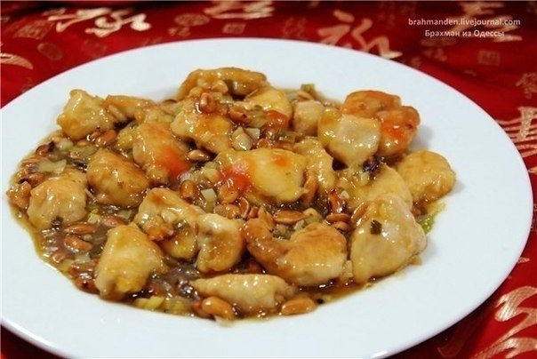 Куриное филе с арахисом Куриное филе с арахисом