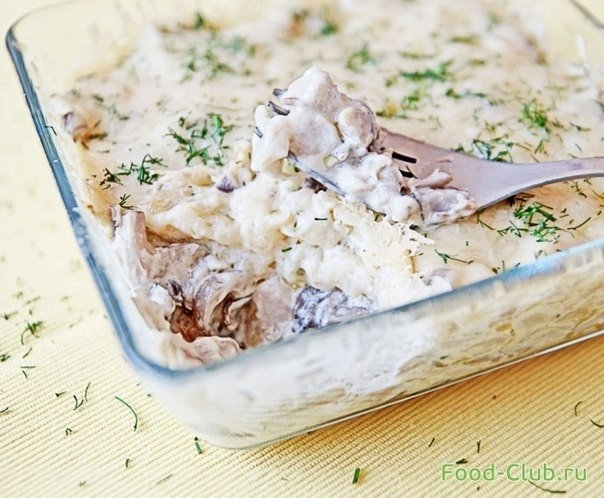 Вкуснейшие грибы в сметане от Вкуснейшие грибы в сметане от