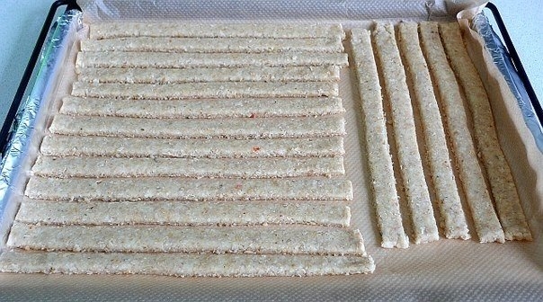 Овсяные палочки с сыром Овсяные палочки с сыром
