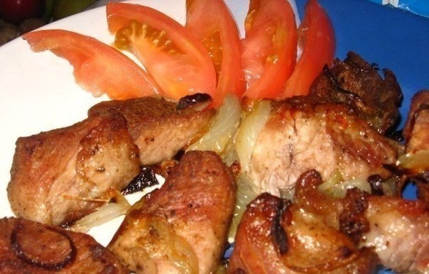 Шашлык в рукаве. Шашлык в рукаве.