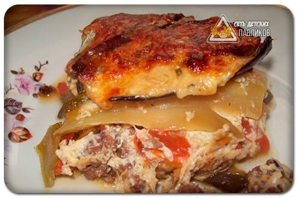 Запеканка с фаршем и овощами. Запеканка с фаршем и овощами.