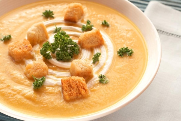 Картофельный суп-пюре с курятиной. Картофельный суп-пюре с курятиной.