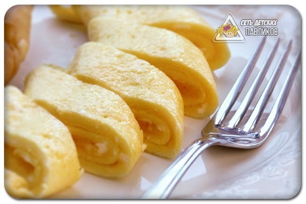 Омлет с манкой. Омлет с манкой.