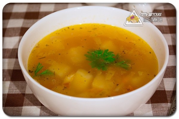 Гороховый суп с картошкой. Гороховый суп с картошкой.