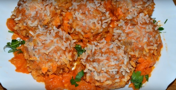 Мясные «Ёжики» с рисом Мясные «Ёжики» с рисом