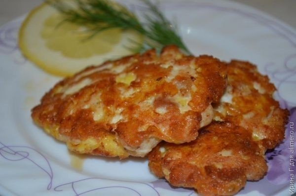 Курино-сырные рубленые котлеты. Курино-сырные рубленые котлеты.