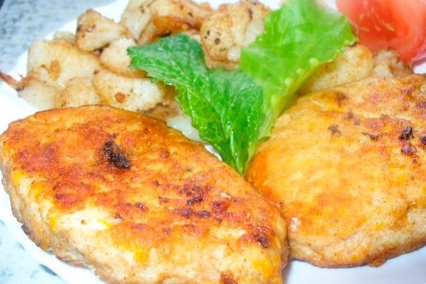 Куриные котлеты с тыквой. Куриные котлеты с тыквой.