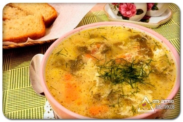 Суп без мяса. Суп без мяса.