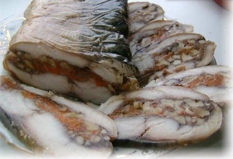 Фаршированная скумбрия. Фаршированная скумбрия.