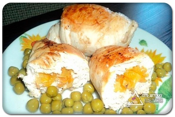 Курица с курагой. Курица с курагой.