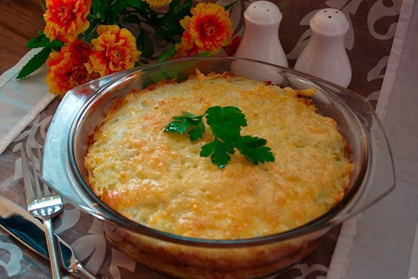 Мясная запеканка для детей. Мясная запеканка для детей.