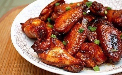 Глазированные куриные крылышки Глазированные куриные крылышки