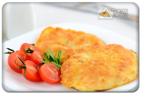 Отбивная куриная грудка в кляре.