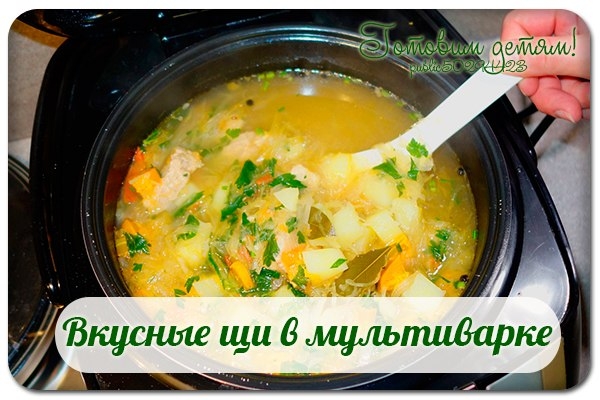 Вкусные щи в мультиварке. Вкусные щи в мультиварке.