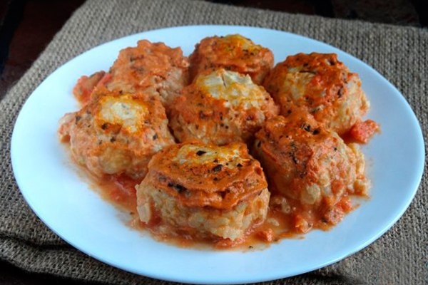 Сочные куриные тефтельки. Сочные куриные тефтельки.