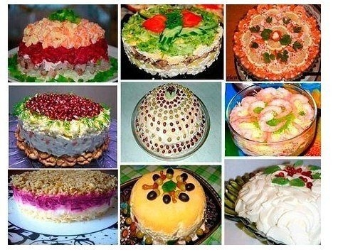 15 рецептов для праздничного стола.