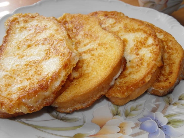 СЛАДКИЕ ГРЕНКИ С ЯЙЦОМ