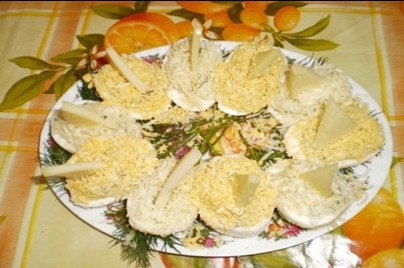 САЛАТ "КОРАБЛИКИ"