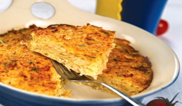 ЗАПЕКАНКА ИЗ КАРТОФЕЛЯ С КАПУСТОЙ