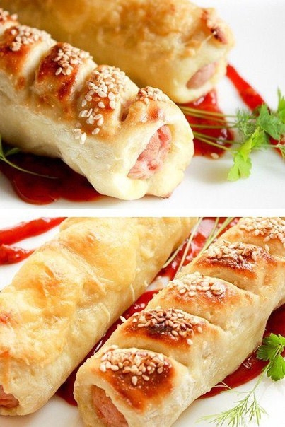 СОСИСКИ В ТЕСТЕ ИЗ КАРТОФЕЛЯ